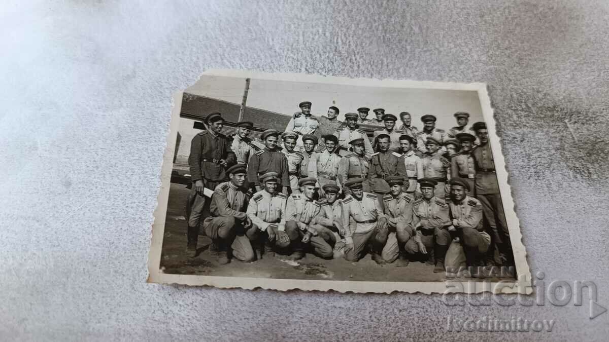 Снимка Русе Офицери и войници 1952
