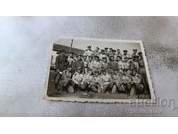 Photo Rousse Officers and soldiers 1952