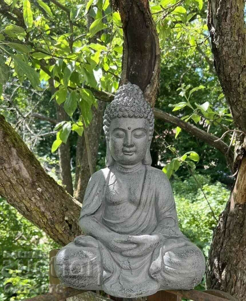 BUDDHA, BUDDHISM–Large figure 43cm/30cm - 5