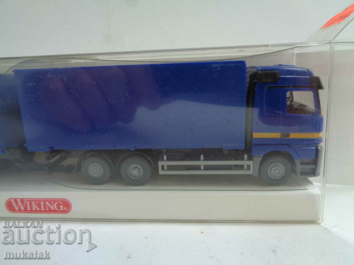 Auction WIKING H0 1/87 MERCEDES ACTROS TRUCK MODEL TOY TROLLEY Auction WIKING H0 1/87 MERCEDES ACTROS TRUCK MODEL TOY TROLLEY