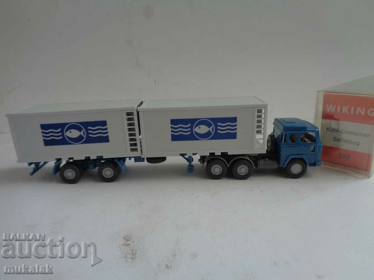 WIKING H0 1/87 MAGIRUS TRUCK MODEL TOY TROLLEY - 5 WIKING H0 1/87 MAGIRUS TRUCK MODEL TOY TROLLEY - 5