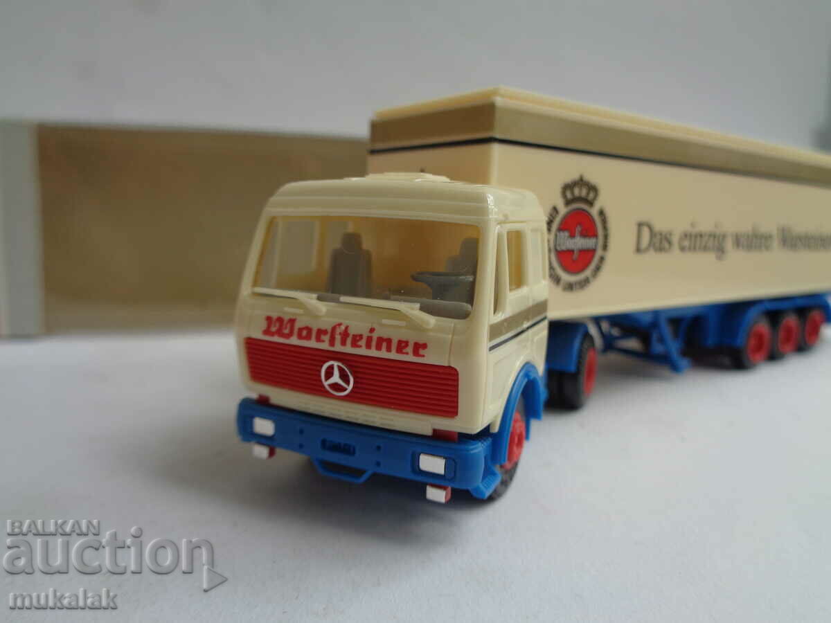 Auction ALBEDO H0 1/87 MERCEDES TIRE TRUCK MODEL TOY TROLLEY Auction ALBEDO H0 1/87 MERCEDES TIRE TRUCK MODEL TOY TROLLEY