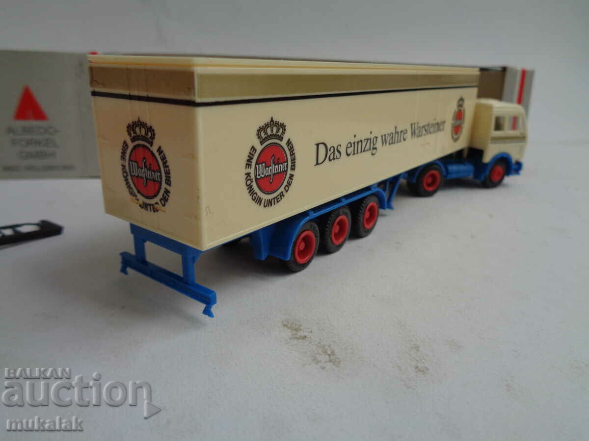 ALBEDO H0 1/87 MERCEDES TIRE TRUCK MODEL TOY TROLLEY - 6 ALBEDO H0 1/87 MERCEDES TIRE TRUCK MODEL TOY TROLLEY - 6