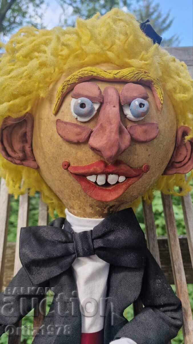 Auction  Large old theater doll - Author's, 70 cm