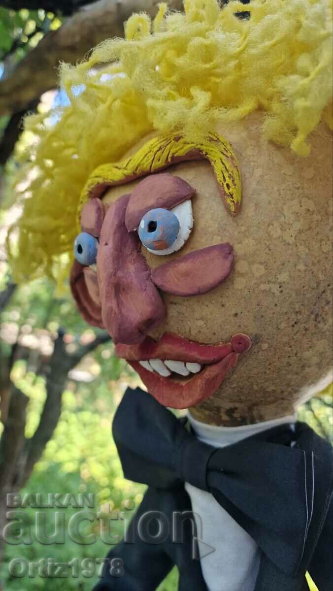 Large old theater doll - Author's, 70 cm - 6