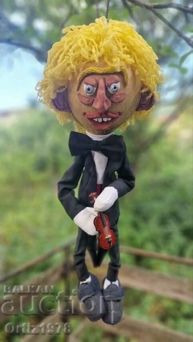 Large old theater doll - Author's, 70 cm - 7