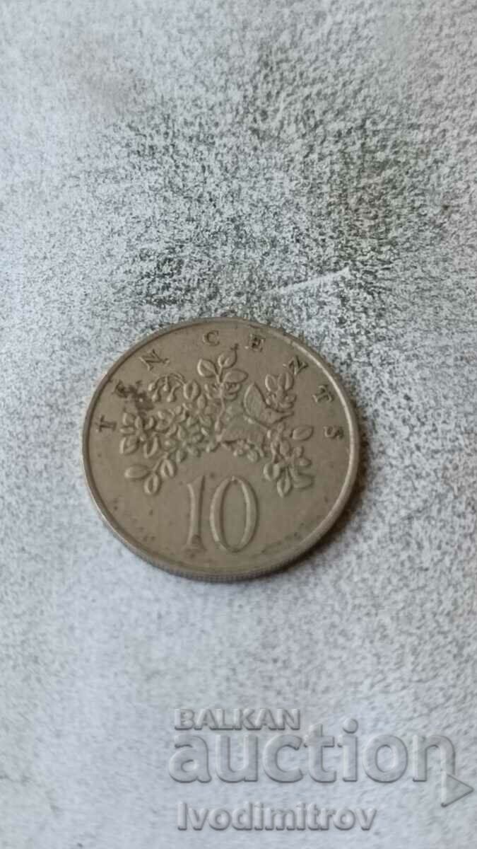 Jamaica 10 cenți 1969