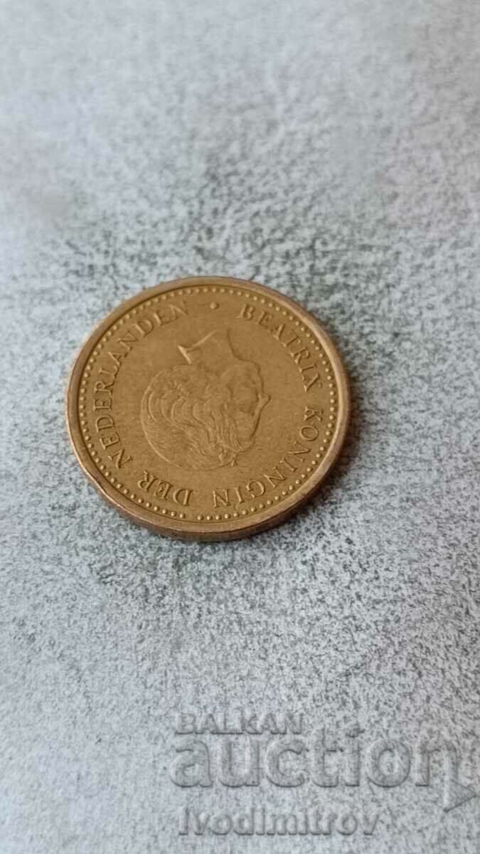 Ολλανδικές Αντίλλες 1 φιορίνι 1989 με τιμή 2.45 BGN | € 1.25