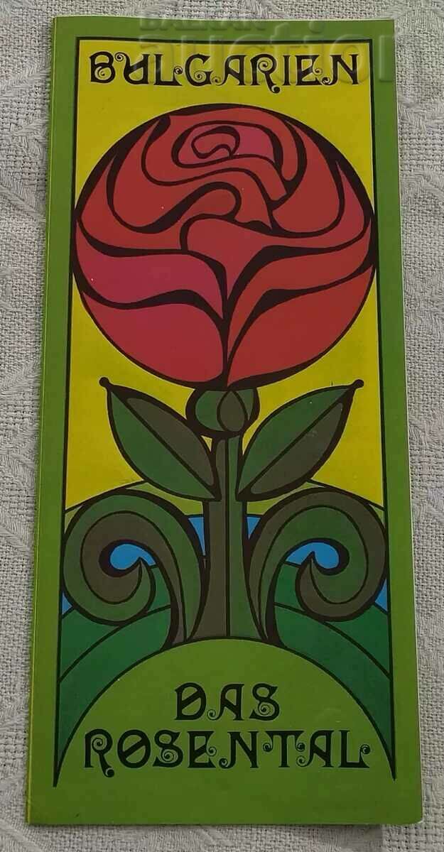 Delivery of ROSE VALLEY ADVERTISING BROCHURE IN GERMAN 1985 Delivery of ROSE VALLEY ADVERTISING BROCHURE IN GERMAN 1985