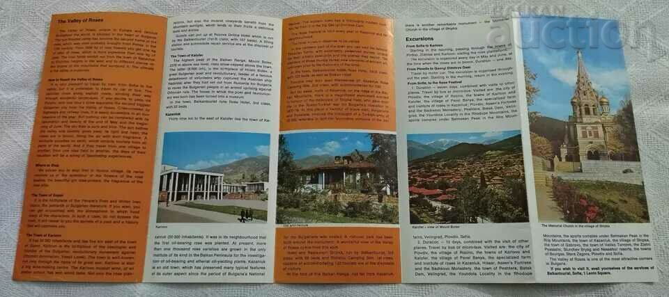Delivery of ROSE VALLEY ADVERTISING BROCHURE IN ENGLISH 1985