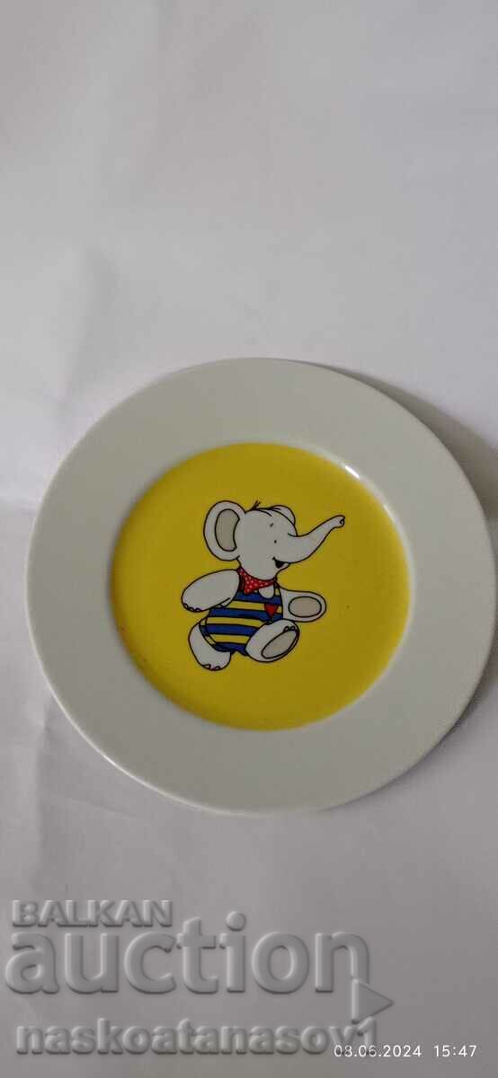 Collectible porcelain plate