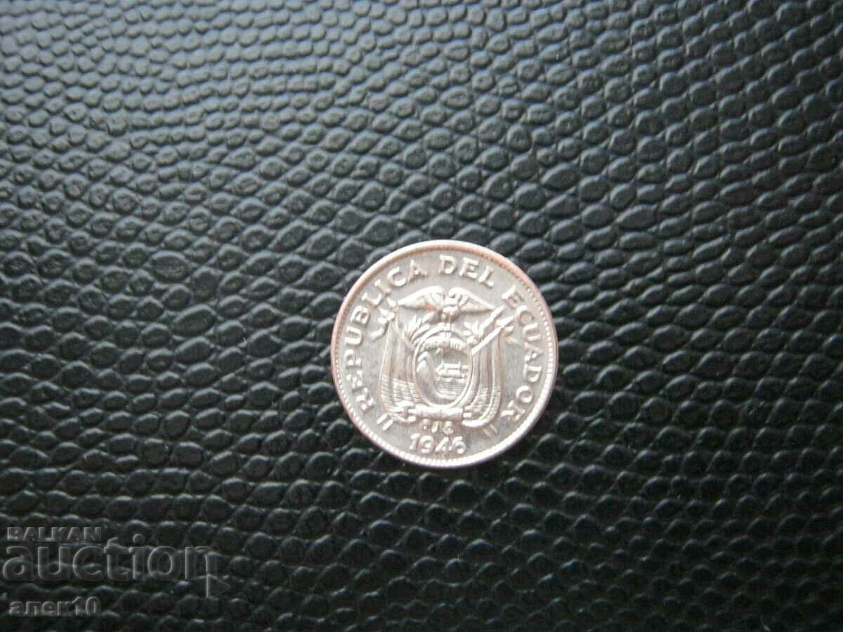 Ecuador 5 centavos 1946