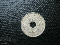 pr. Indochina 5 centi 1938