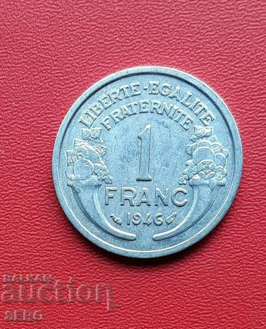 Γαλλία-1 φράγκο 1946