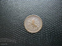 Нидерландия   1  цент  1881