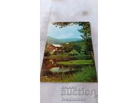 Пощенска картичка Смолян Местността Смолянските езера 1982
