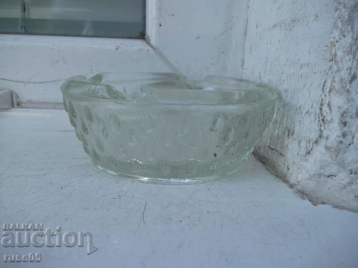 Soca glass ashtray - 1 with price 5.00 BGN | € 2.56 Soca glass ashtray - 1 with price 5.00 BGN | € 2.56