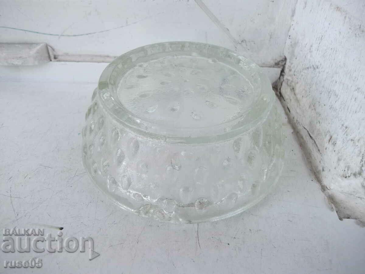 Auction Soca glass ashtray - 1 Auction Soca glass ashtray - 1