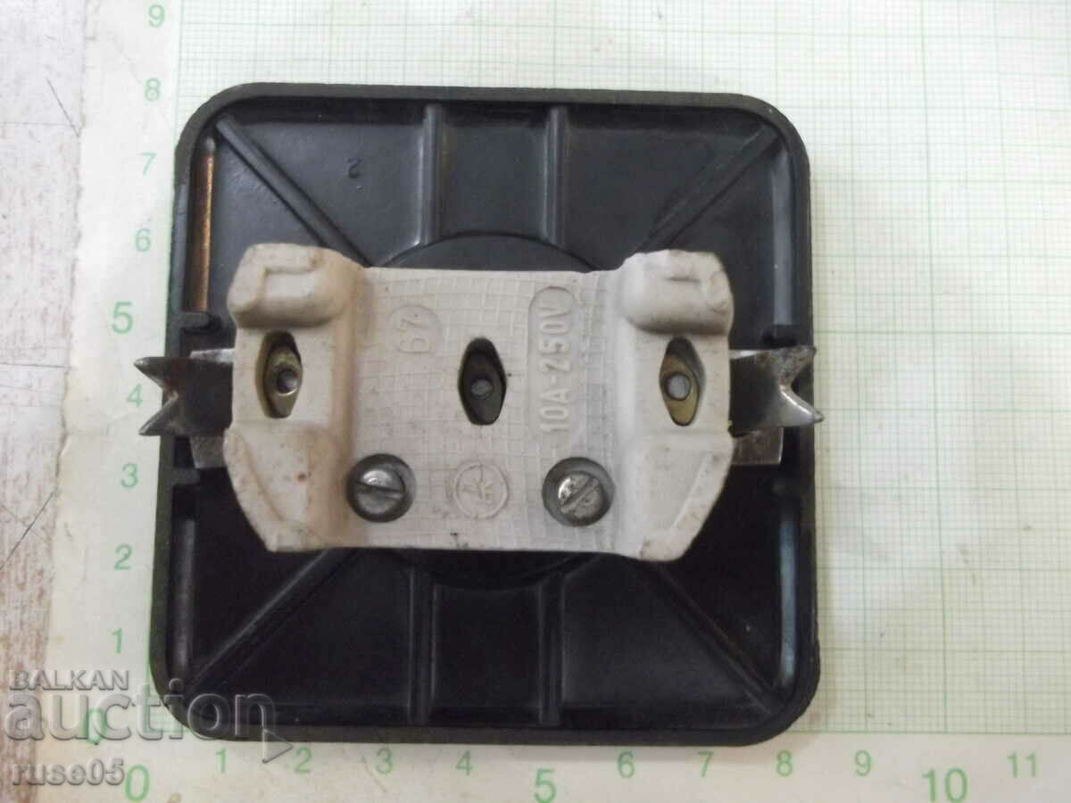 Auction Contact electrical black from the early soc - 1 Auction Contact electrical black from the early soc - 1