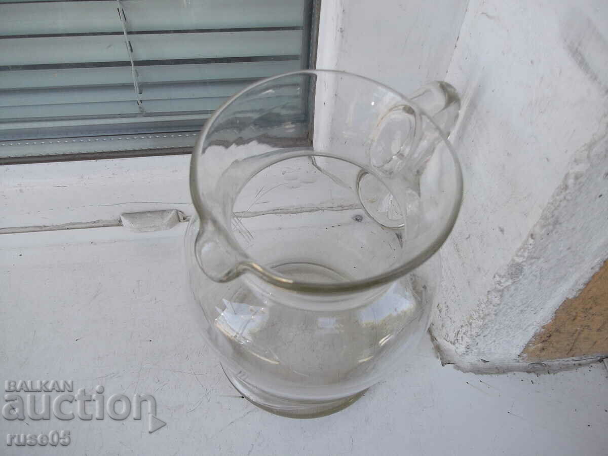 Jug 1 liter glass from Soca - 7 Jug 1 liter glass from Soca - 7