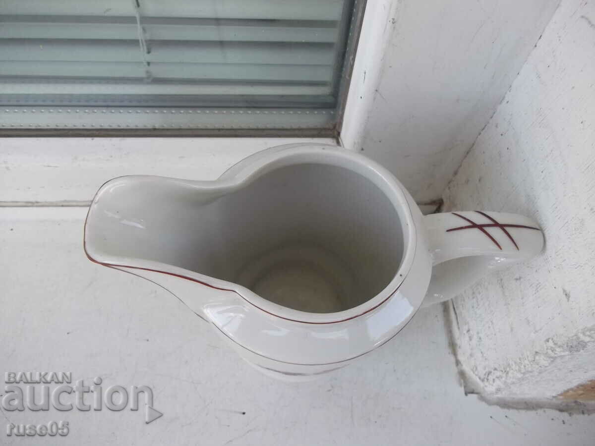 Porcelain milk jug from Soca with price 15.00 BGN | € 7.67 Porcelain milk jug from Soca with price 15.00 BGN | € 7.67