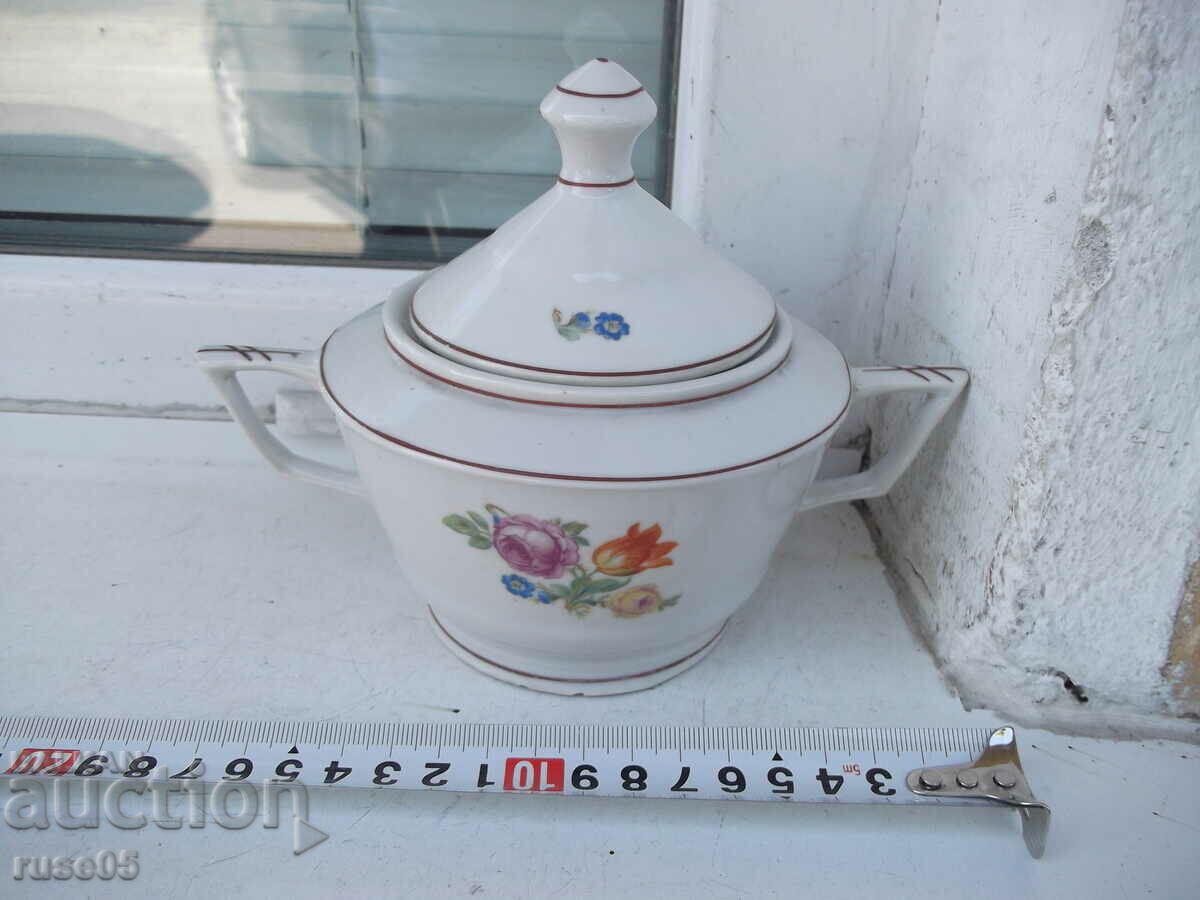 Porcelain sugar bowl from Soca with price 15.00 BGN | € 7.67