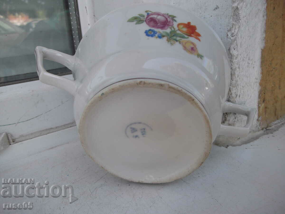 Porcelain sugar bowl from Soca - 5