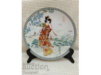 Porcelain plate from the Poetic Visions of Japan collection (2)