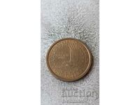 US $1 2001 P Δολάριο Sacagawea