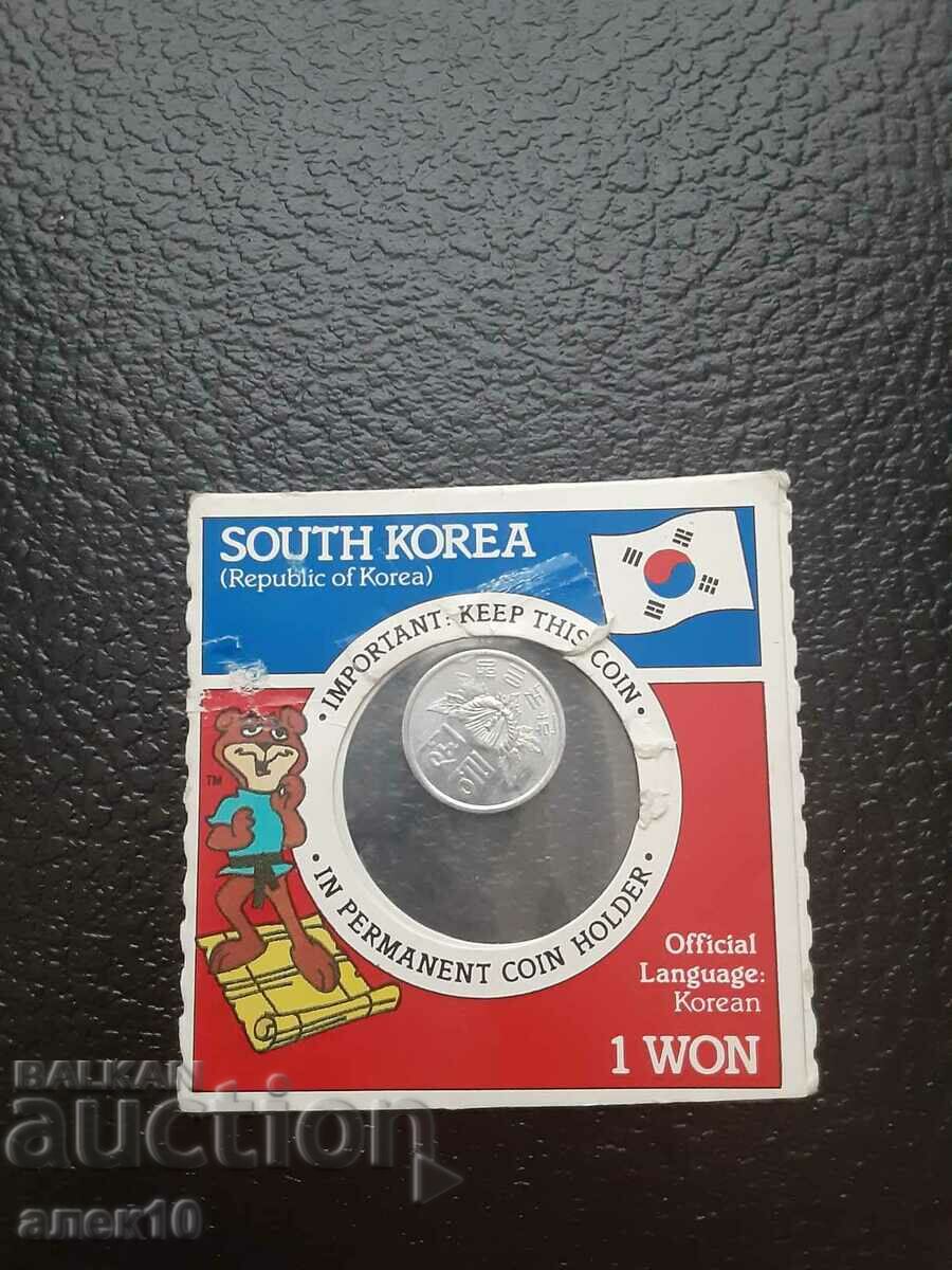 Корея  1  вон  1969