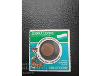 Sierra Leone 1/2 cent 1964