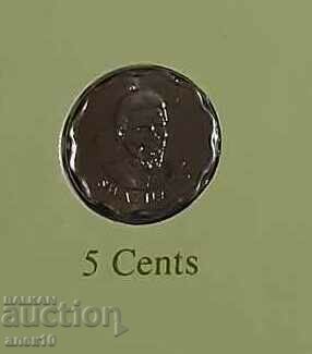 Swaziland 5 cents 1979