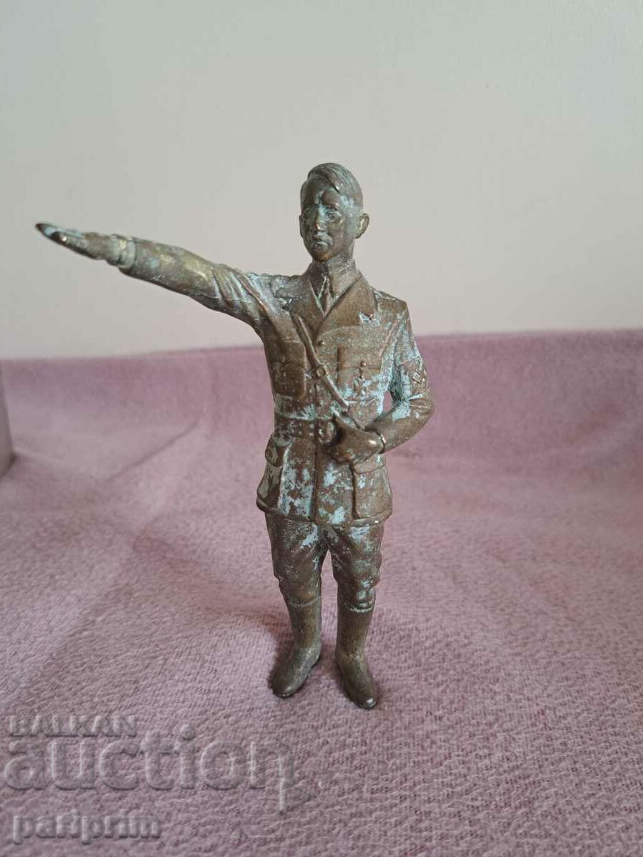 Statuette of Adolf Hitler, Bronze, B.Z.C.
