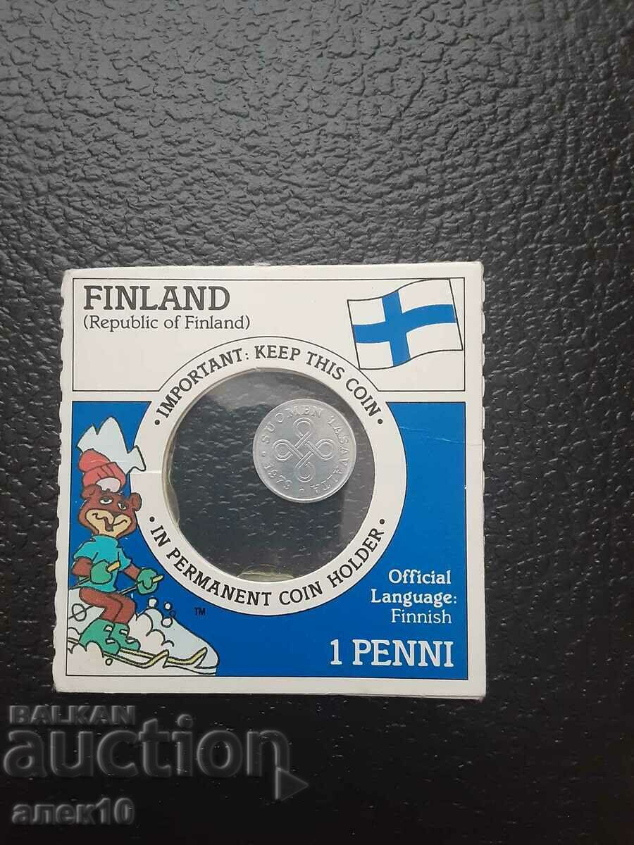 Finlanda 1 penny 1979