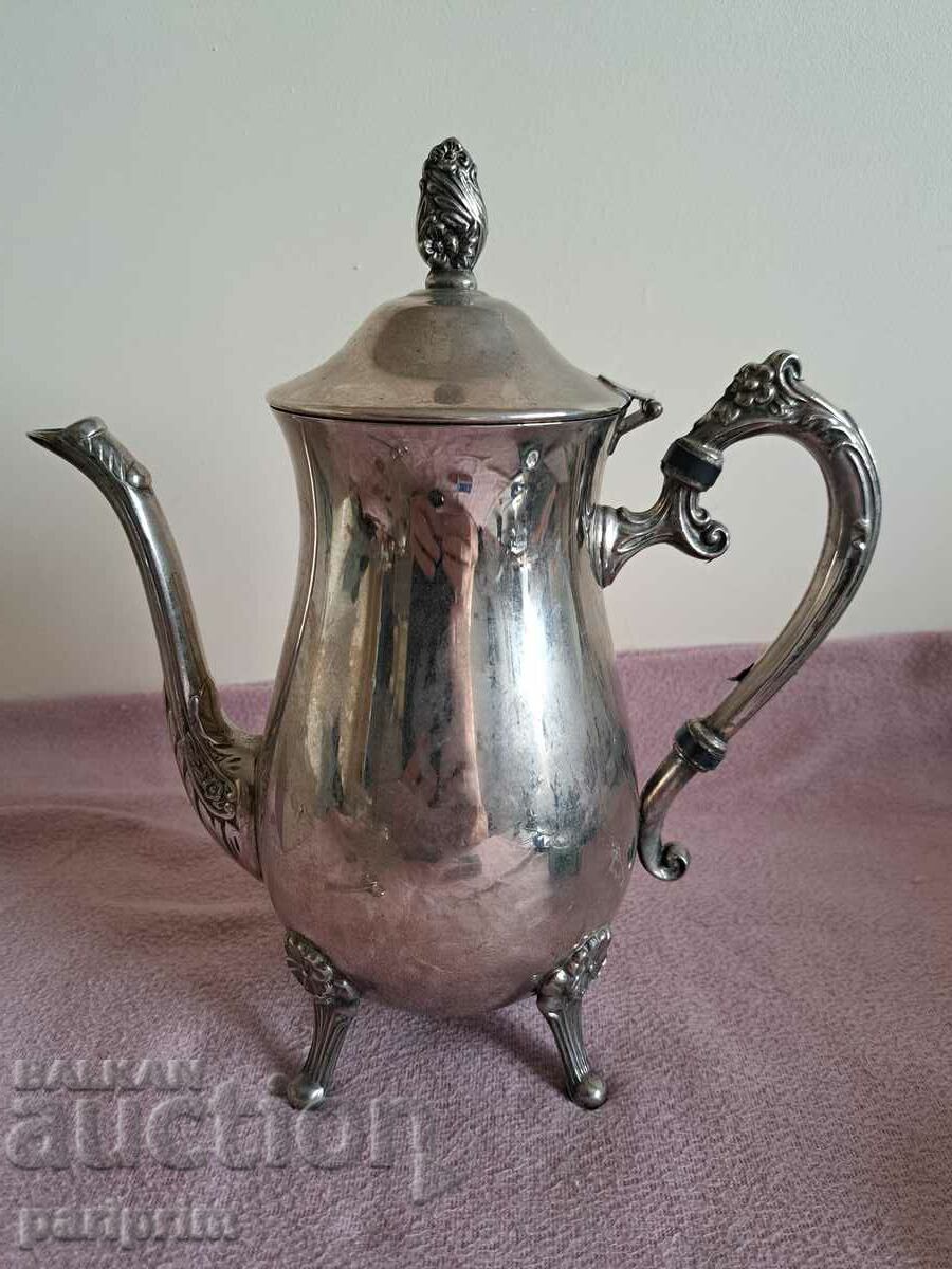 Kettle, Jug, 26 cm, silver-plated.