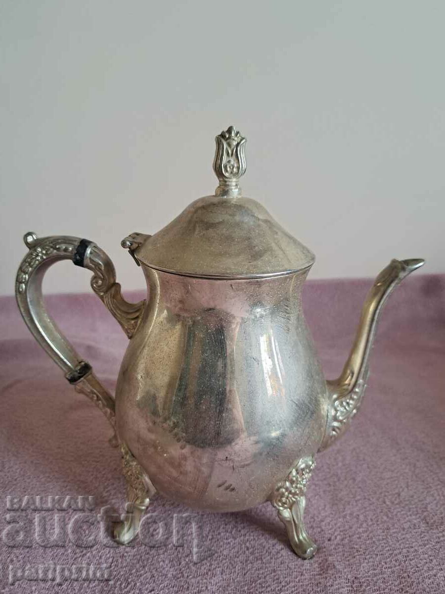 Kettle, Jug, 29 cm, silver-plated.