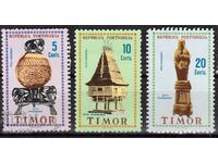Portugal/Timor-1961-Lot Art,MLH