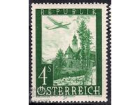 AUSTRIA-1947-Poșta Aeriană-Arhitectura Avionului, MNH