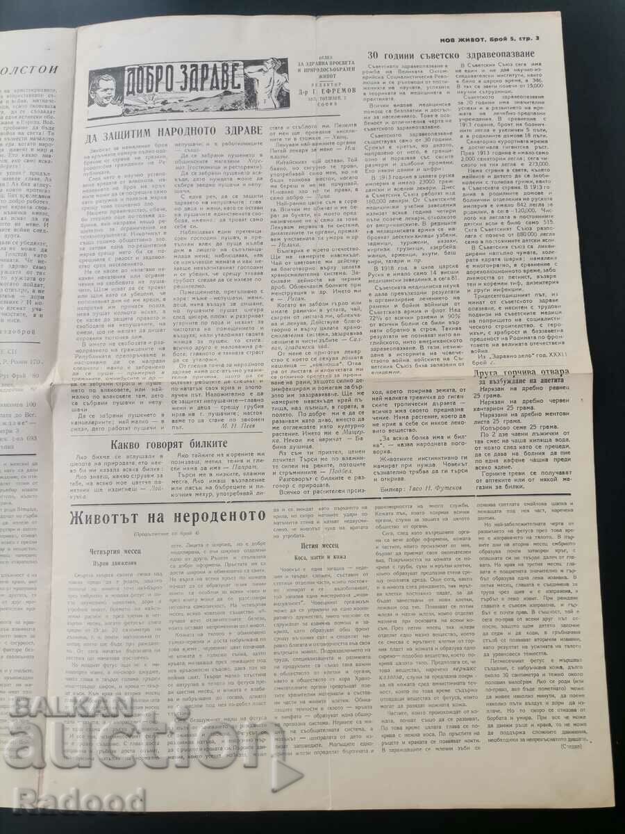 Newspaper New Life Issue 5/1948. - 5 Newspaper New Life Issue 5/1948. - 5