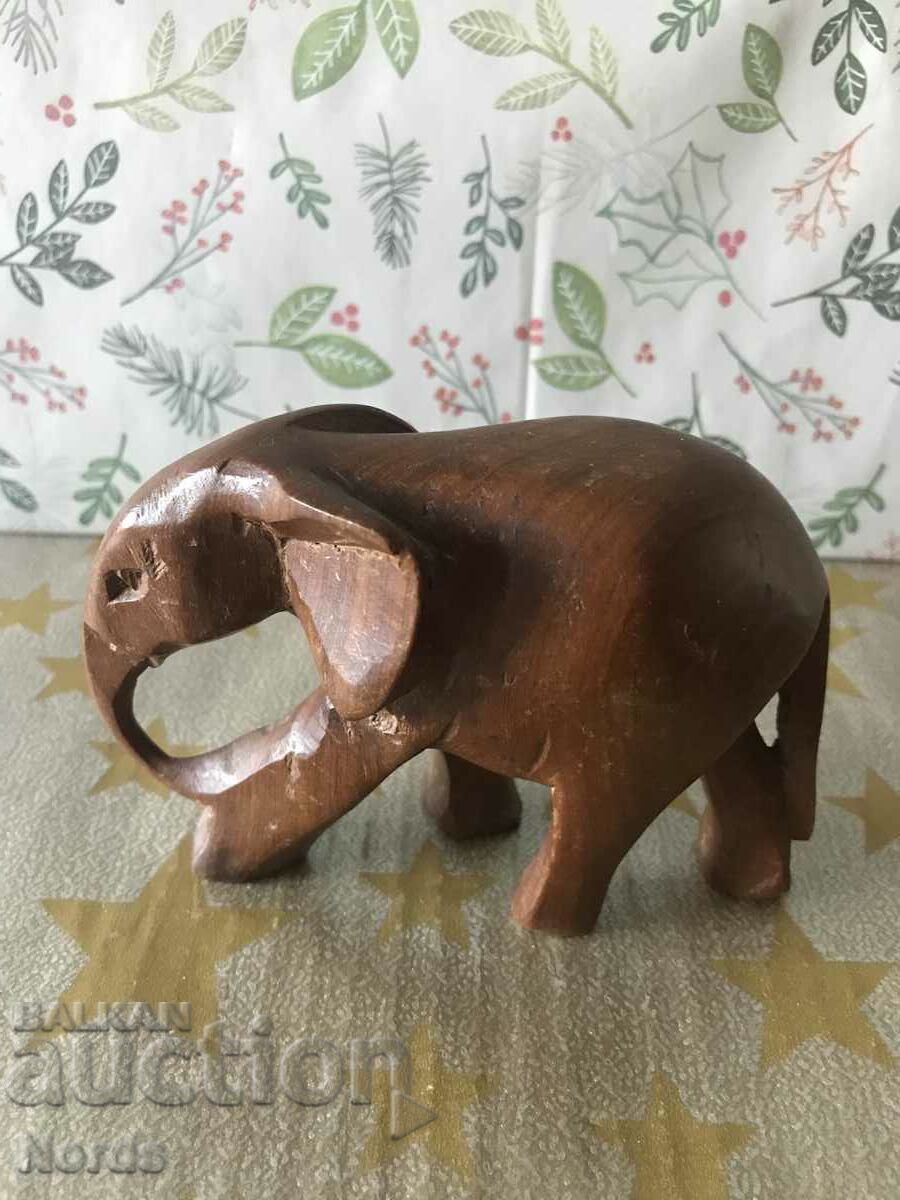 Figurina din lemn Elefant