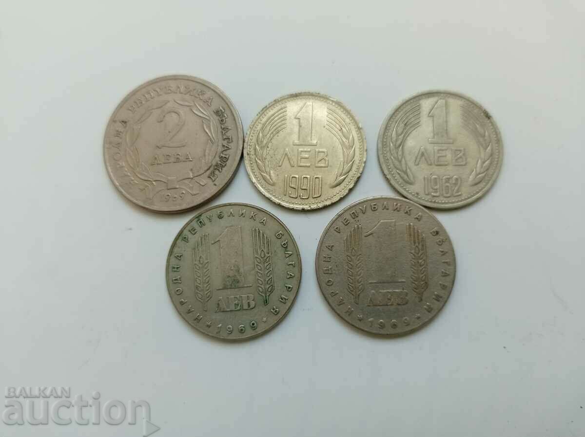 0,01 σεντ. Πολλά βουλγαρικά νομίσματα - B.Z.C.