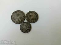 0.01 cent. Lot of Iron Bulgarian coins 1941 - B.Z.C.