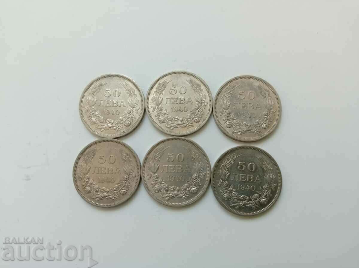 0,01 cenți. Lot Monede Bulgare excelente Tsarski - B.Z.C.