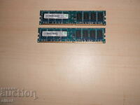 566. Ram DDR2 800 MHz, PC2-6400, 2Gb, RAMAXEL. NOU. Kit 2 bucati