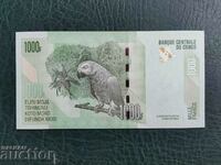 Конго банкнота 1 000 франка от 2020г. UNC, нова