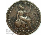 Μεγάλη Βρετανία 1 Farthing 1837 William IV Bronze