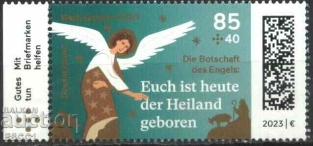 Καθαρό γραμματόσημο Χριστούγεννα 2023 από τη Γερμανία