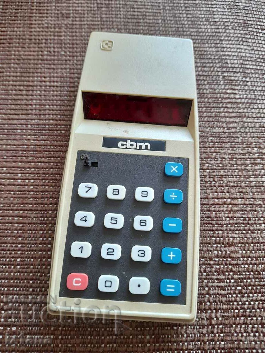 Παλιά αριθμομηχανή CBM