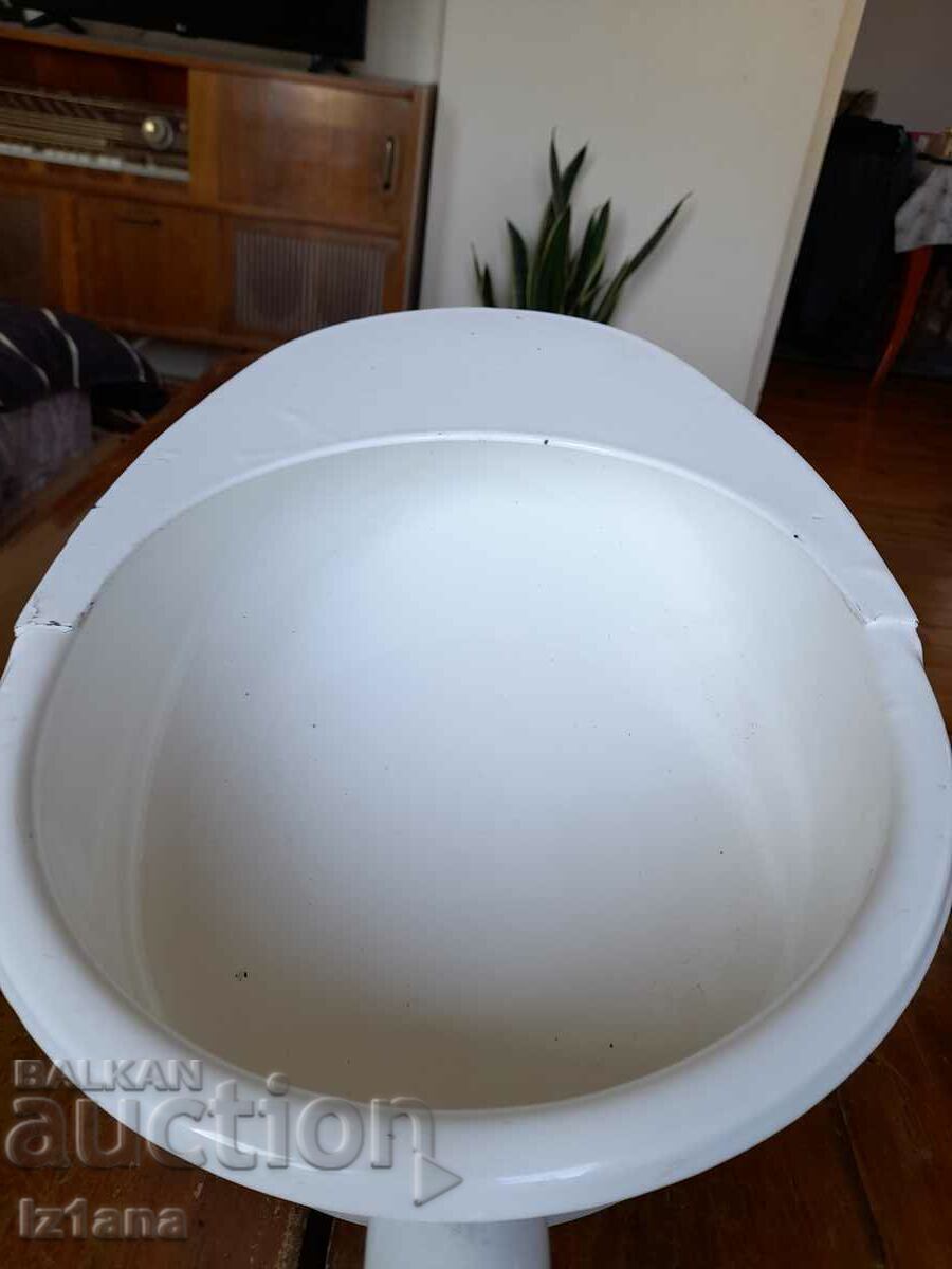 Old enamelled base, Pot - 5 Old enamelled base, Pot - 5