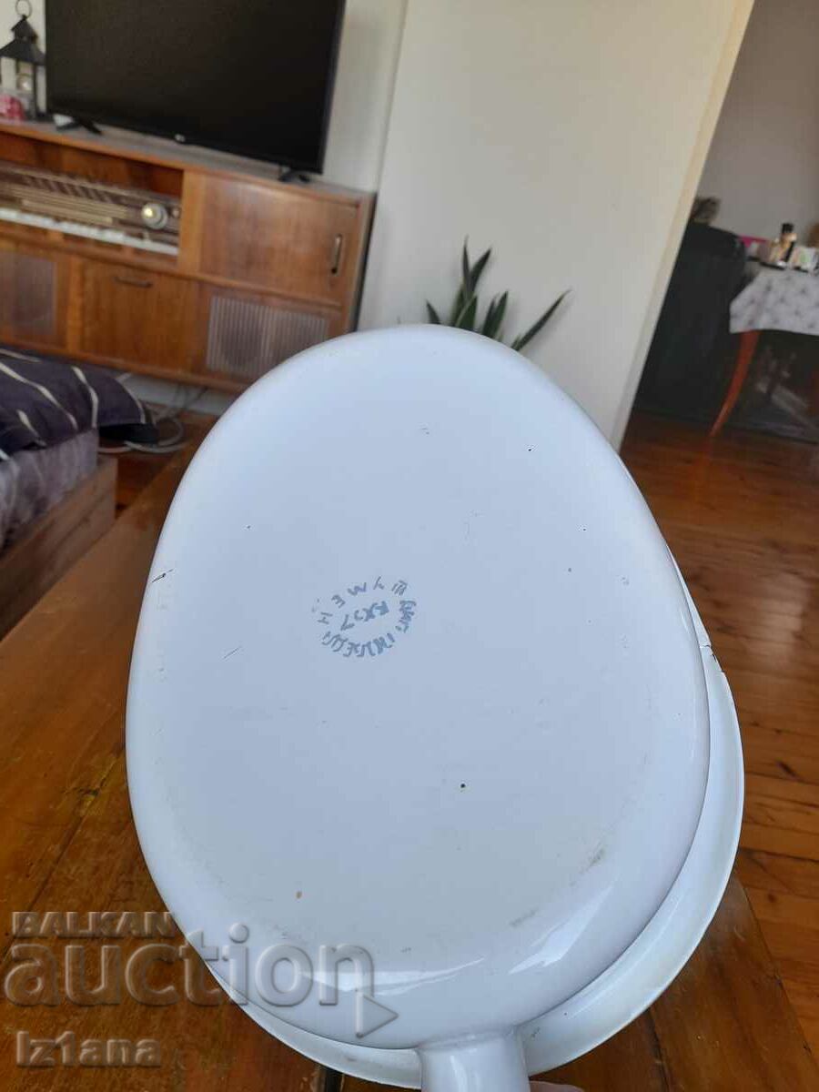 Old enamelled base, Pot - 6 Old enamelled base, Pot - 6